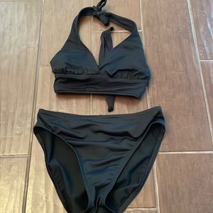Merona Classic Black Bikini Set